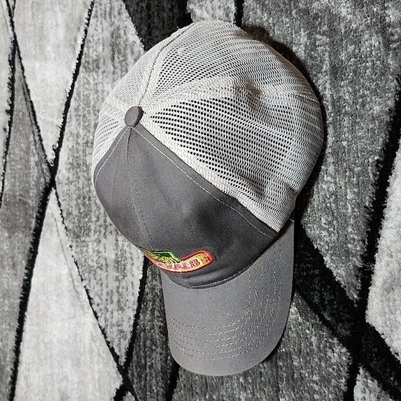 VINTAGE DEKALB SEED ICONIC EMBROIDERED GRAY MESH CAP HAT - Picture 8 of 13